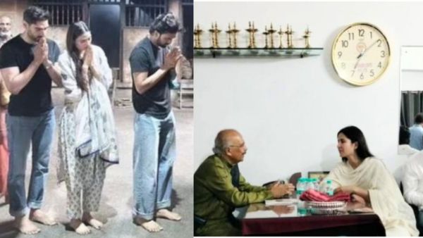 41 वां बर्थडे मनाने से पहले कैटरीना कैफ ने अथिया शेट्टी और के एल राहुल के साथ मंदिर में जाकर की पूजा, PHOTOS