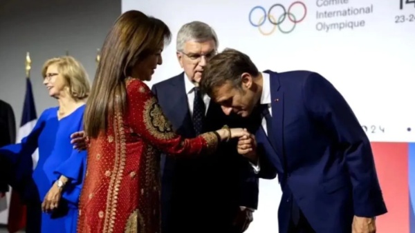 Emmanuel Macron nita ambani