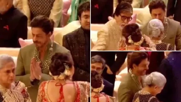 shahrukh khan amitabh bachchan anant radhika wedding