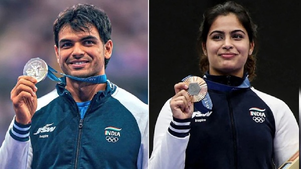 Manu Bhaker Neeraj Chopra