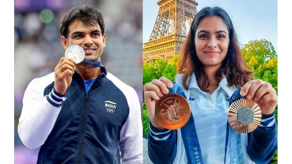Manu Bhaker Neeraj Chopra