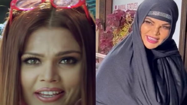 Rakhi Sawant Bikini Under Burkha