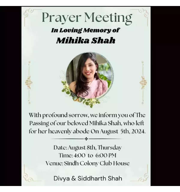 Divya Seth Daughter Death Divya Seth Daughter Death