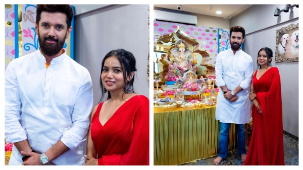 Manisha Rani With Chirag Paswan