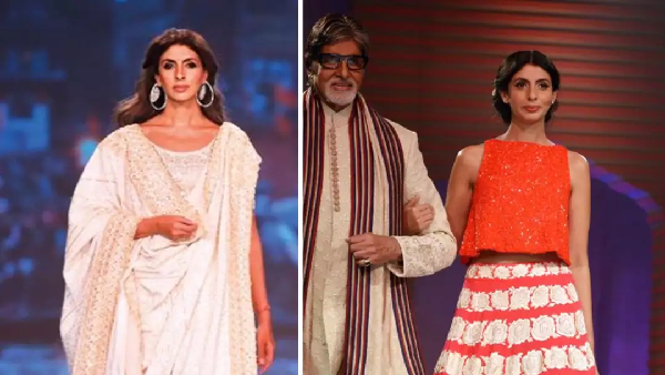 Amitabh Bachchan Shweta Bachchan