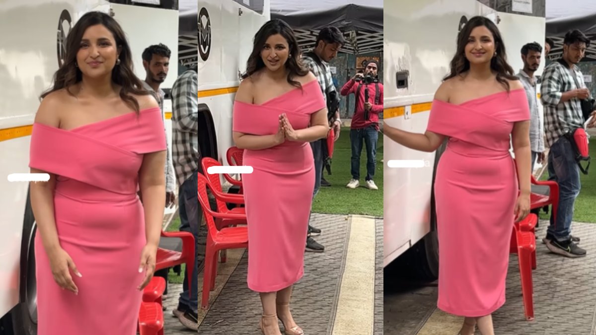 Parineeti Chopra ने पिंक ड्रेस में ढाया कहर!