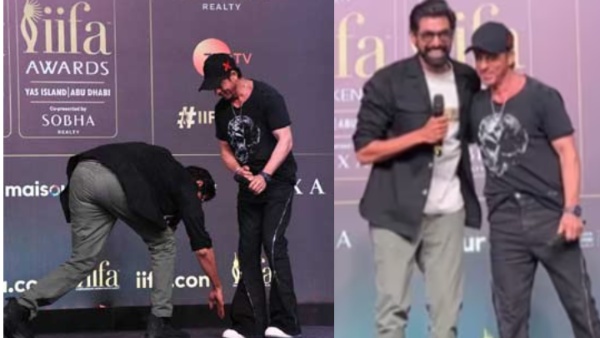 Rana Duggubati ने स्टेज पर जाते ही अचानक छू लिए Shah Rukh Khan के पैर