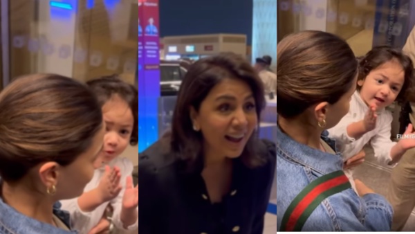 दादी Nitu Kapoor से गप्पे लड़ा रही थी नन्हीं Raha