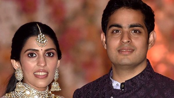 akash ambani shloka mehta viral video