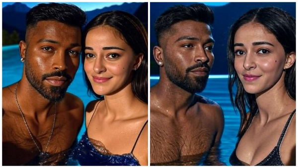 Hardik Pandya Ananya Pandey Viral Photo