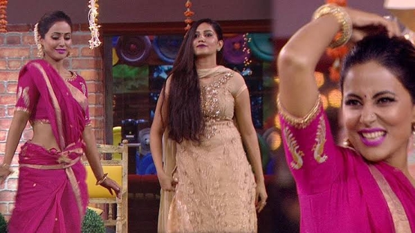 Hina Khan Sapna Choudhary Dance Video