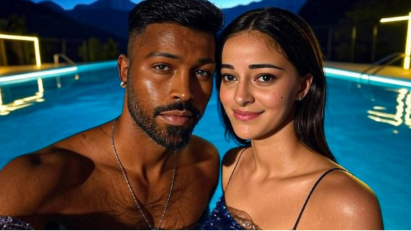 Hardik Pandya Ananya Pandey Viral Photo