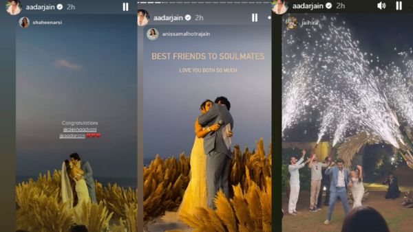 आदर जैन और अलेखा आडवाणी ने गोवा में की ग्रैंड वेडिंग, सोशल मीडिया पर छाईं शादी की रोमांटिक तस्वीरें