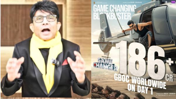 KRK ने साधा गेम चेंजर के कलेक्शन पर निशाना, बोले- 6 गुना बढ़ाकर कलेक्शन दिखाया जा रहा है...