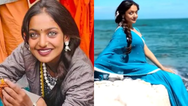 Monalisa ने नीली साड़ी पहनकर दिखाया हुस्न का जलवा?