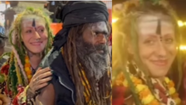 Mahakumbh में दिखा अनोखा नजारा, अघोरी के प्यार में पड़कर अपना देश छोड़ आई रूसी महिला