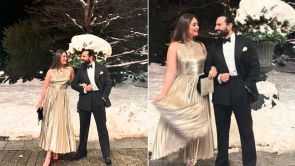 44 की उम्र में सैफ अली खान संग रोमांटिक हुईं करीना कपूर, बर्फ की वादियों में बच्चों के सामने दिए ऐसे पोज