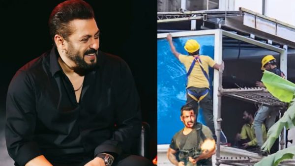 Salman Khan की सुरक्षा का कड़ा इंतजाम, घर के आगे बनाई गई बुलेटप्रुफ दीवार, VIDEO VIRAL