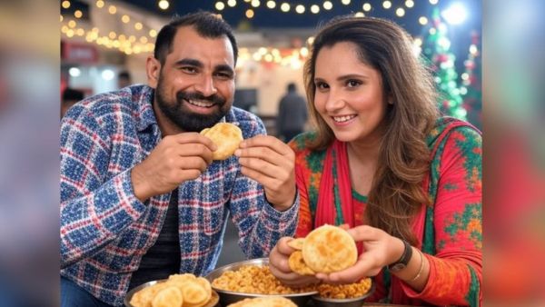 Sania mirza and Mohammed Shami