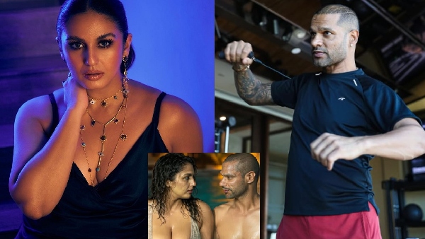 shikhar dhawan huma qureshi