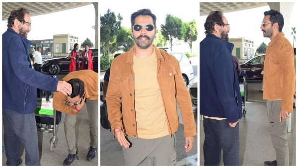 Varun Dhawan Touched Feet Of Shekhar Kapoor