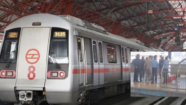 delhi metro viral video