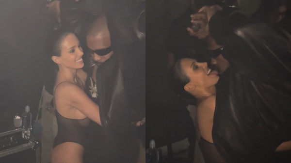 रेड कार्पेट पर बखेड़ा करके नहीं माने Kanye West और Bianca Censori