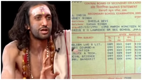 IIT Baba Abhay Singh 10th Marksheet IIT Baba Abhay Singh 10th Marksheet