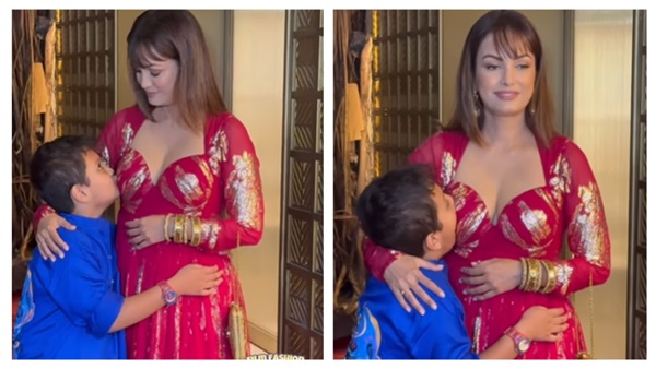 Nisha Rawal Son Video