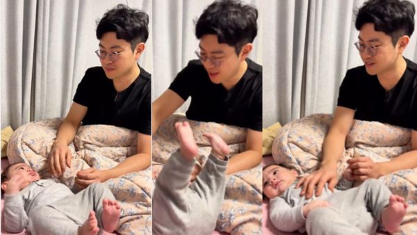 Korean father Video Viral