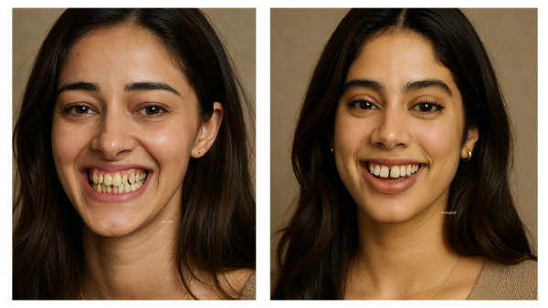 Bollywood Actresses Ai Photos With Dental Issues