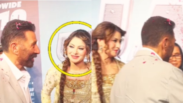 सनी देओल ने भरी महफिल में उर्वशी रौतेला को किया अनदेखा?