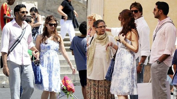 Aishwarya rai Bachchan jaya Bachchan abhishek Bachchan