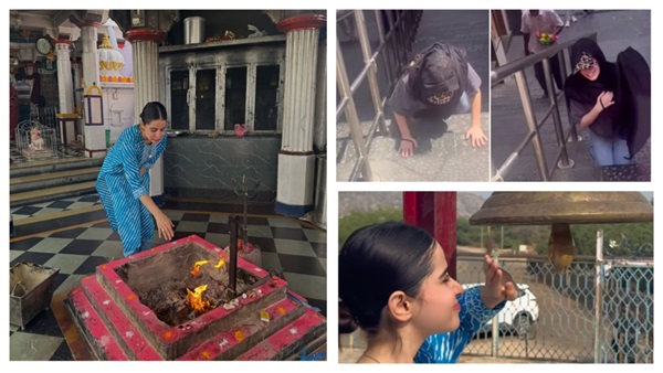 Uorfi Javed At Temple