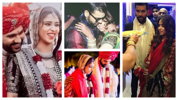 Rohit Sharma Ritika Sajdeh Wedding Photos