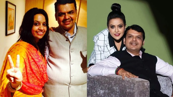 Devendra Fadnavis wife Transformation Devendra Fadnavis wife Transformation