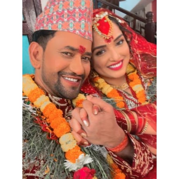 Amrapali Dubey Nirahua Wedding
