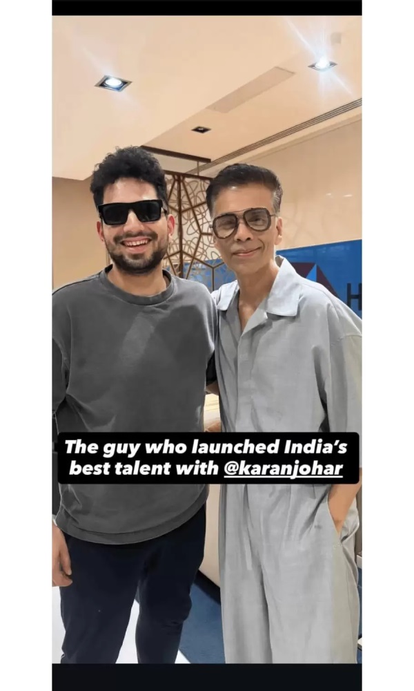 Karan Johar Shocking Look Karan Johar Shocking Look