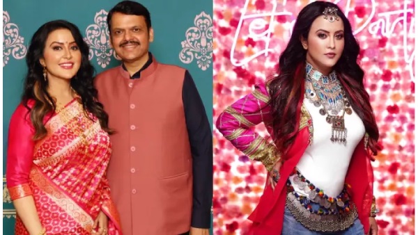 Devendra Fadnavis wife Transformation Devendra Fadnavis wife Transformation
