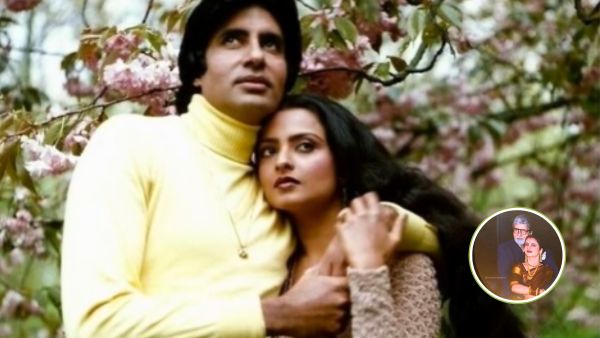 Rekha and Amitabh Bachchan