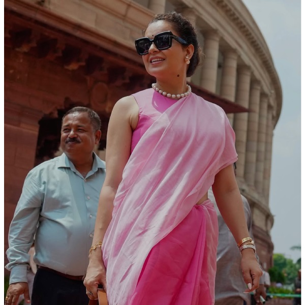 Kangana Ranaut Saree Look Kangana Ranaut Saree Look