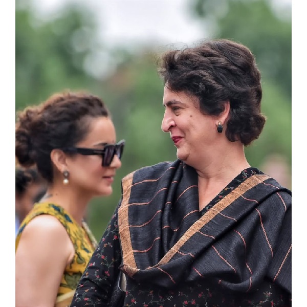 Kangana Ranaut Parliament Saree