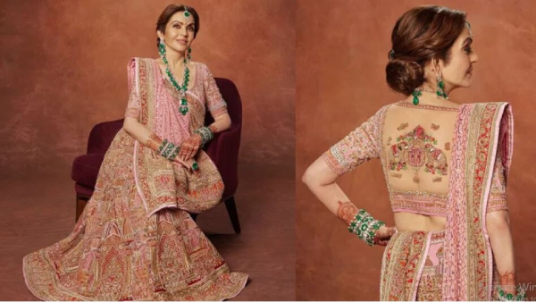 Nita Ambani Blouse Designs