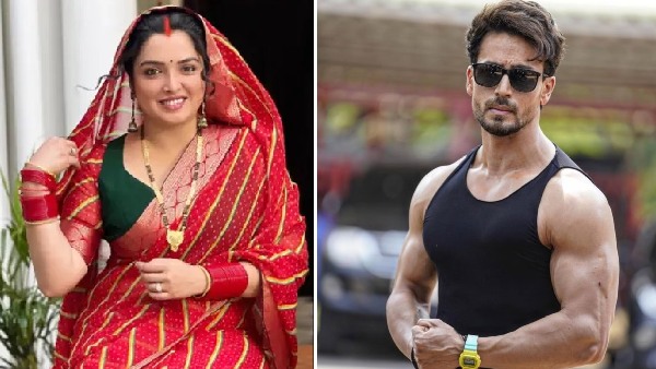 Tiger Shroff Amrapali Dubey Tiger Shroff Amrapali Dubey