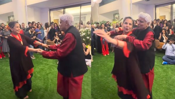 Javed Akhtar-Shabana Azmi Dance Video