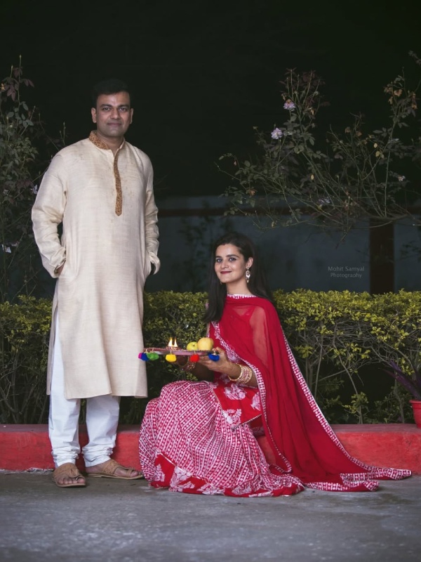 IPS Navjot Singh Simi Karwachauth