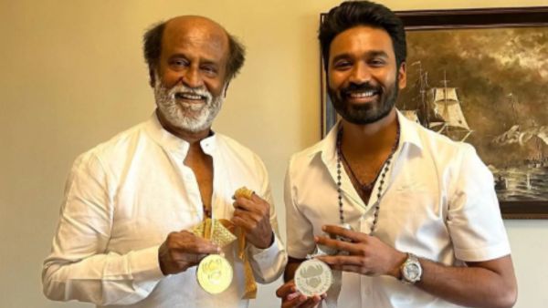 Rajinikanth and Dhanush Rajinikanth and Dhanush