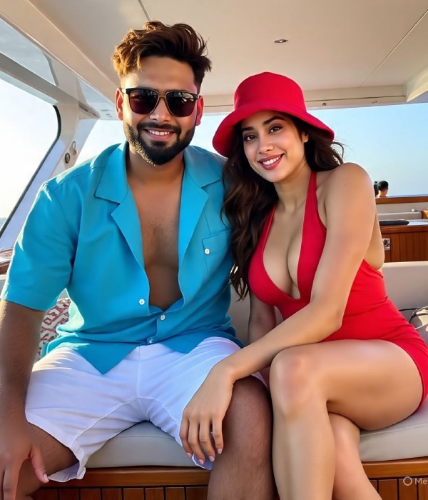 Rishabh Pant Jahnvi Kapoor
