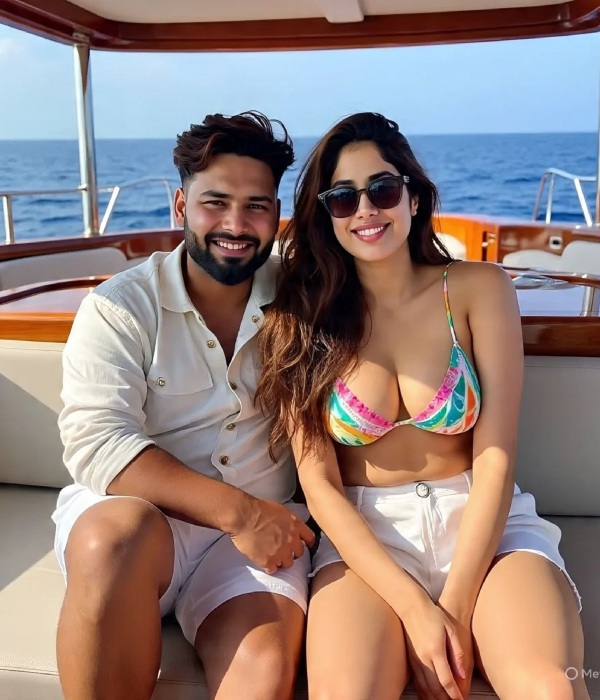 Rishabh Pant Jahnvi Kapoor