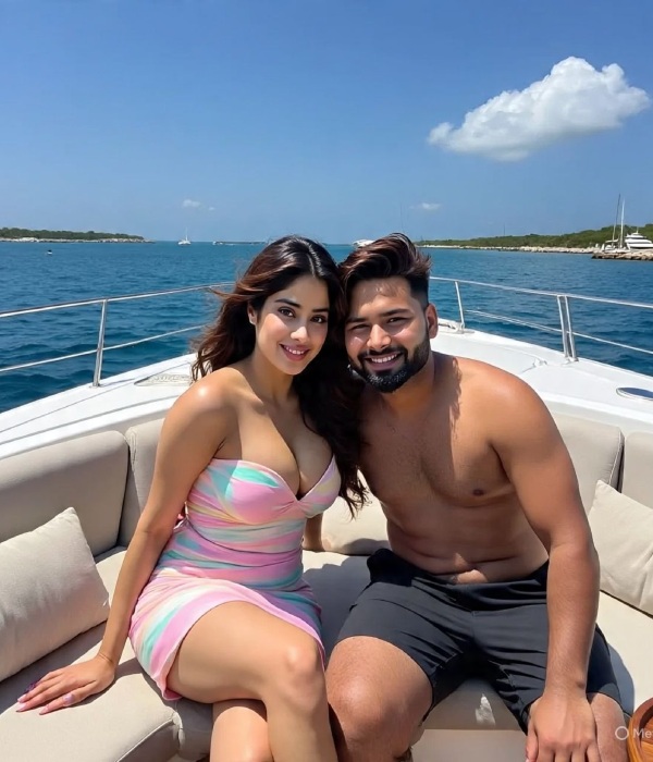 Rishabh Pant Jahnvi Kapoor